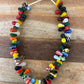 Hand Made Glass Bead Necklace From Mali