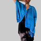 Pleats Boxy Top or Jacket(Blue)