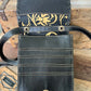 Leather Cross Body Purse In Deep Coffee Brown
