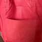 Leather Carry All Handbag In Tangerine