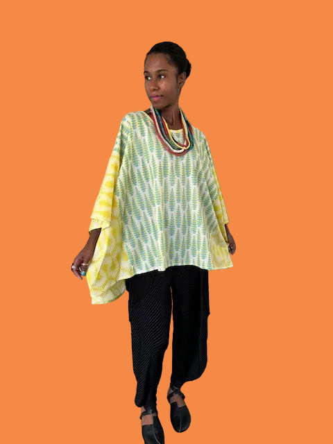 DTH 100% Cotton Voile Oversized Top