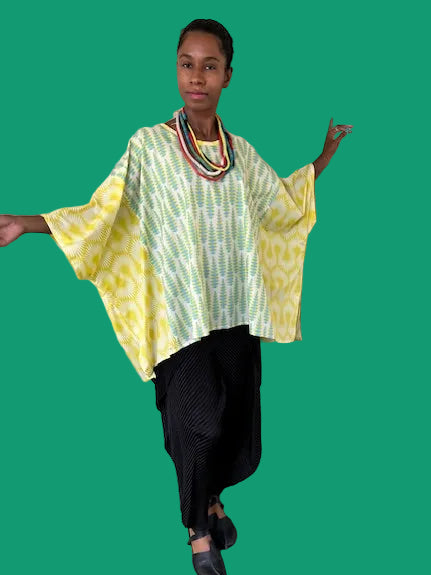 DTH 100% Cotton Voile Oversized Top