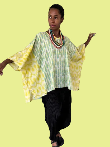 DTH 100% Cotton Voile Oversized Top