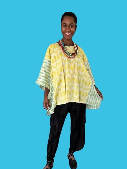 DTH 100% Cotton Voile Oversized Top