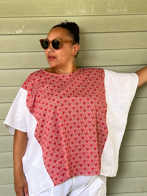 Dth Linen Cotton Boxy Top