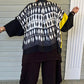 Dth Opposite Jacket In Mulberry Silk (Yellow Stripe)