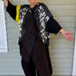 Dth Opposite Jacket In Mulberry Silk (Yellow Stripe)