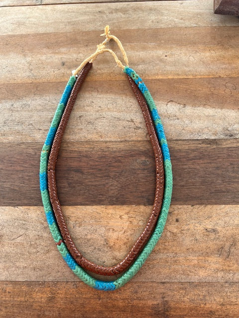 Snake Beads From West Africa (set of 2)