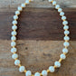 Pearl Necklace and Gold Plate Beads
