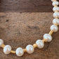 Pearl Necklace and Gold Plate Beads