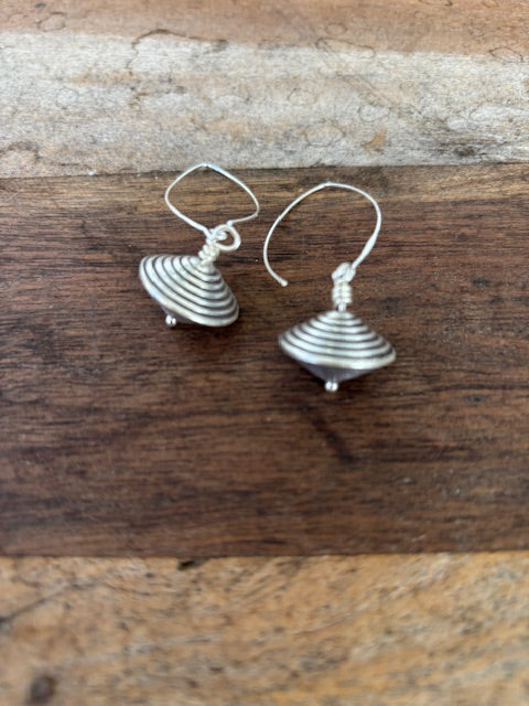 Sterling Silver Flying Saucers