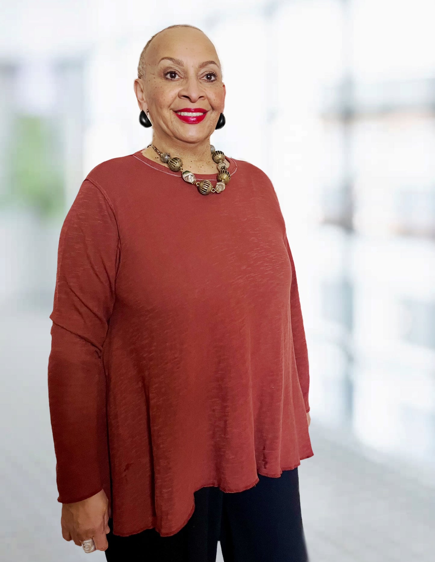 Gerties Long Angel In Cozy Double Layered Fabric