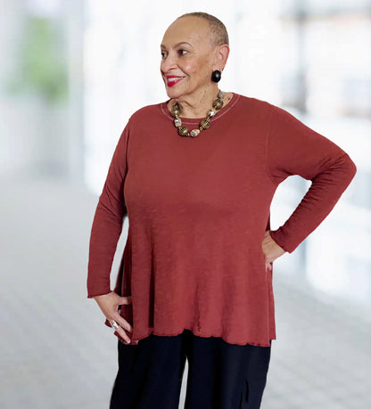 Gerties Long Angel In Cozy Double Layered Fabric