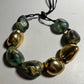 Eco Resin With 24K Gold Plate(Green &Gold Eco Resin )