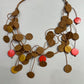 Leather And Wood Allure Necklace