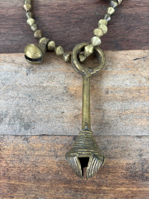 Antique African Brass Necklace