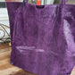 Purple Snake Skin Design Tote
