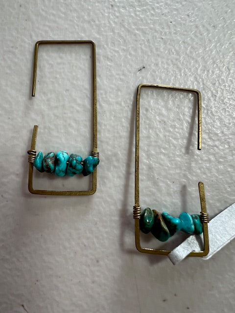 Brass and Turquoise