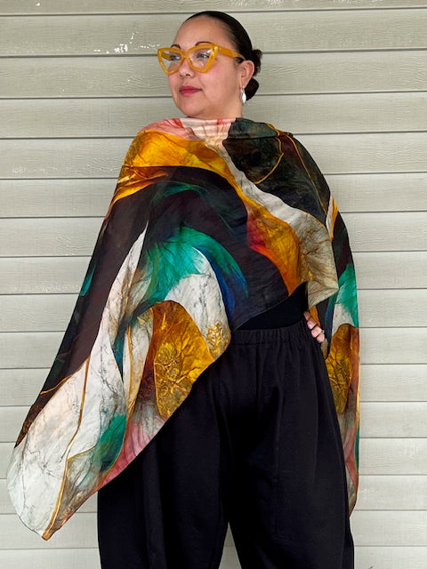 Legacy Scarf 100% Silk