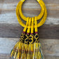 Mali Leather Neckace With Tassels