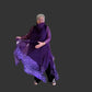 DTH Silk Organza Over Lay With Sequin Trim