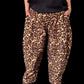 Dth Seamed Pants In Stretch Cheetah Print