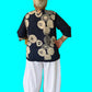 100 % Cotton Gauze Japanese Print With 2 Pockets
