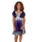 Boxing Kitten 100%Silk V Neck Dress
