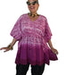 Hot Pink Caftan Hand Dyed