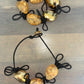 Eco Resin With Gold Leaf On Elastic (Bracelet And chocker Sold As Set )