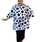 Dth Black Dots Baby Doll Oversized Top