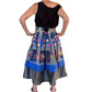 Double Skirt In Silk And Cotton Ankara