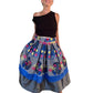 Double Skirt In Silk And Cotton Ankara