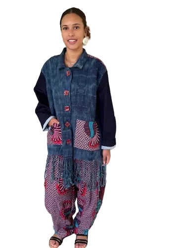 Maya Jacket in Indigo