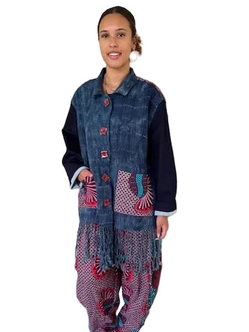 Maya Jacket in Indigo