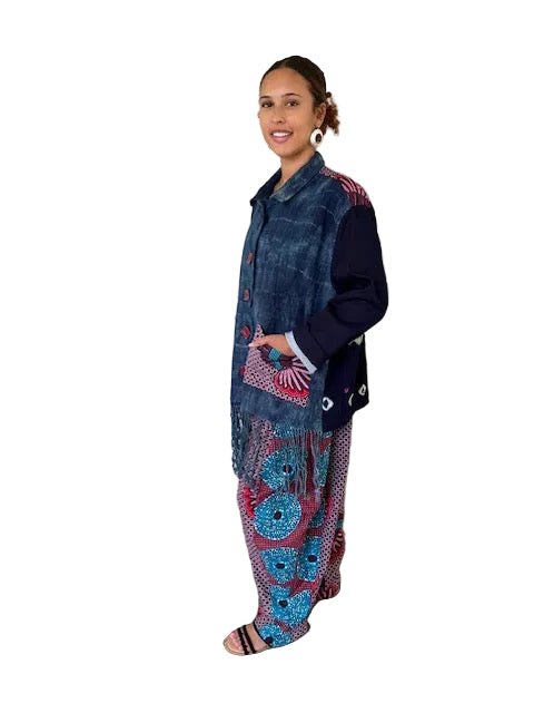 Maya Jacket in Indigo