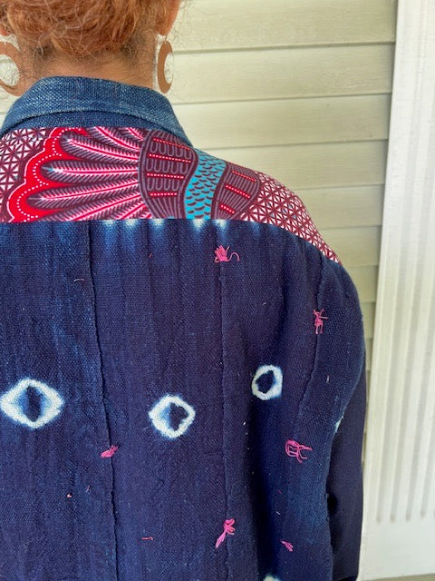Maya Jacket in Indigo