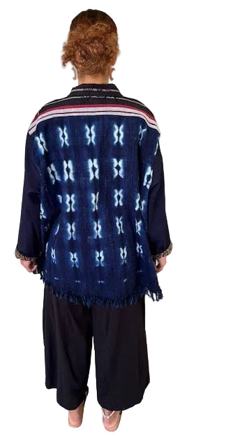 Maya Jacket in Hand woven Fabric
