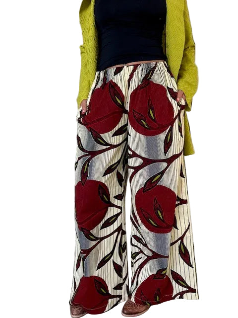 Dth Cotton Wide Leg Pants
