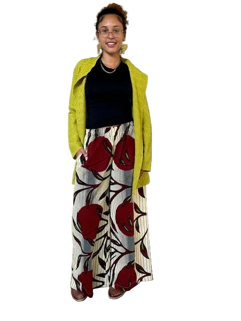 Dth Cotton Wide Leg Pants