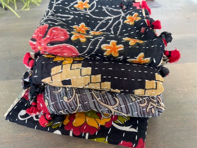 Kantha Table Runners ( Black)
