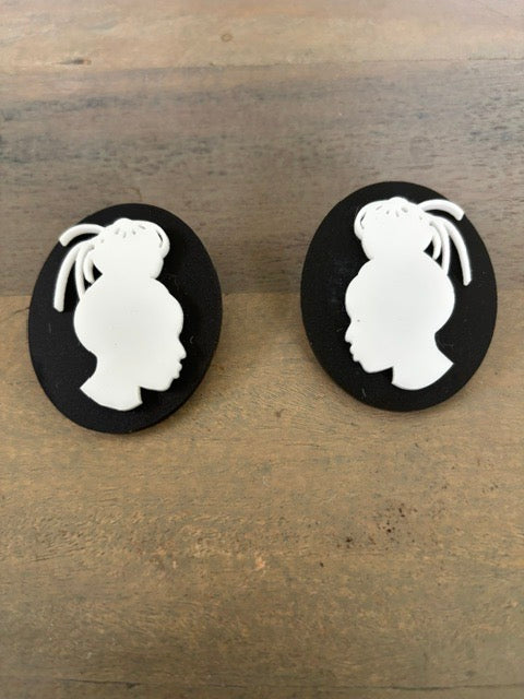 Cameo Earrings
