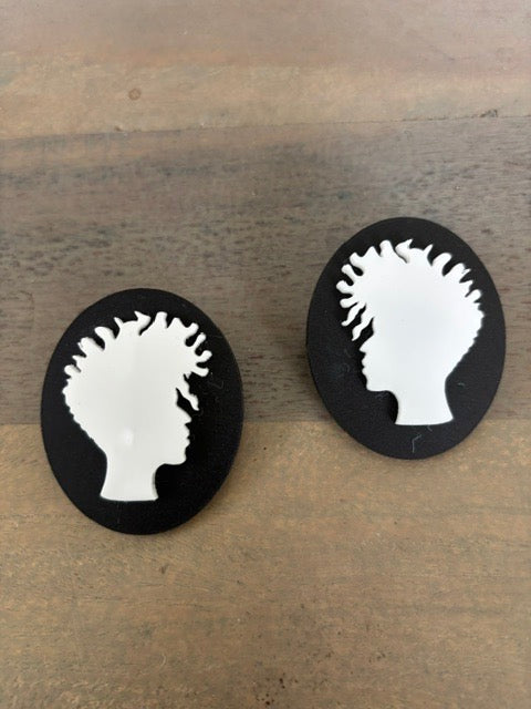 Cameo Earrings
