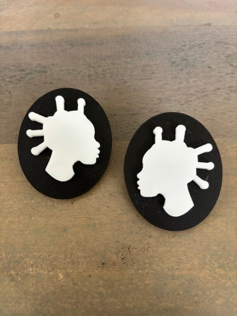Cameo Earrings