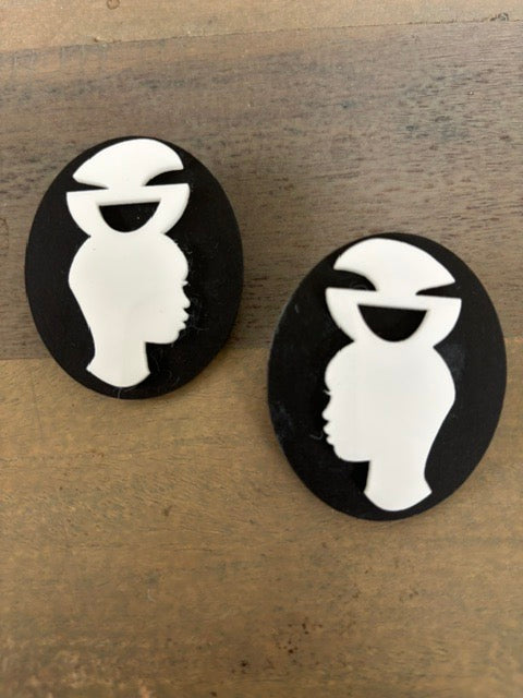 Cameo Earrings