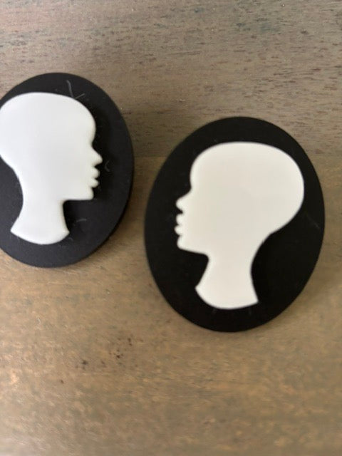 Cameo Earrings