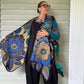 Frieda Ruana Reversible Floral