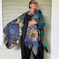 Frieda Ruana Reversible Floral
