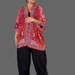 South West Chiffon Cover up( Blue or Red)