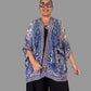 South West Chiffon Cover up( Blue or Red)